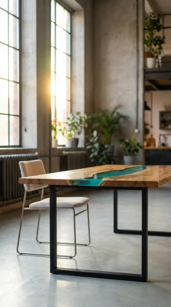 Обеденный стол «Лазурный Карагач»