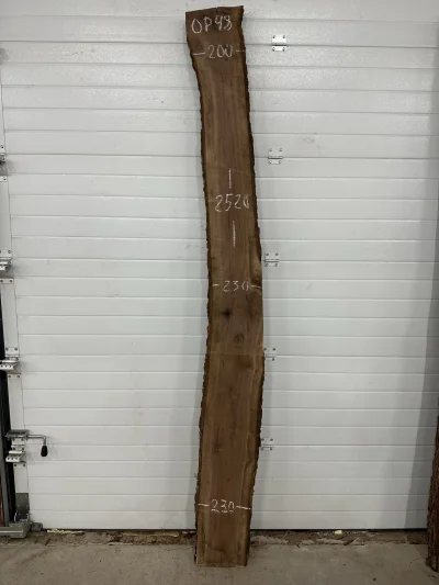 Слэб американского ореха