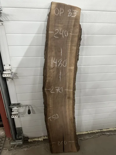 Слэб американского ореха 