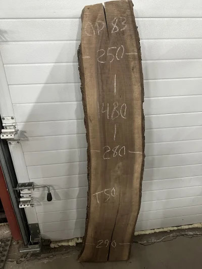 Слэб американского ореха 